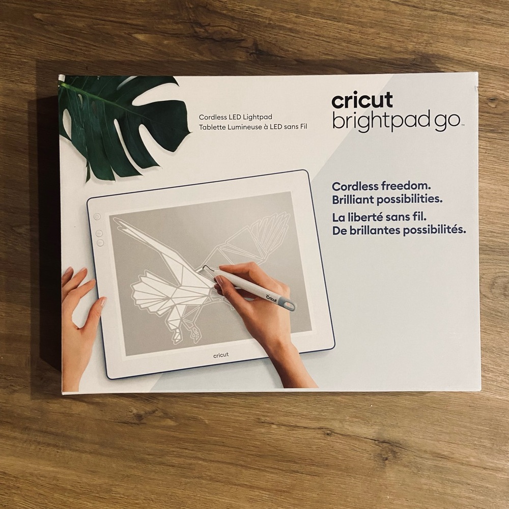 Cricut BrightPad Go - White Brand New